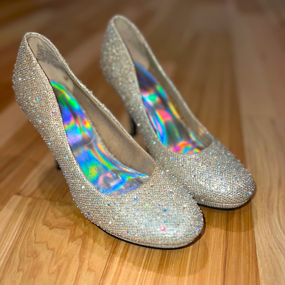 Glitter heels!